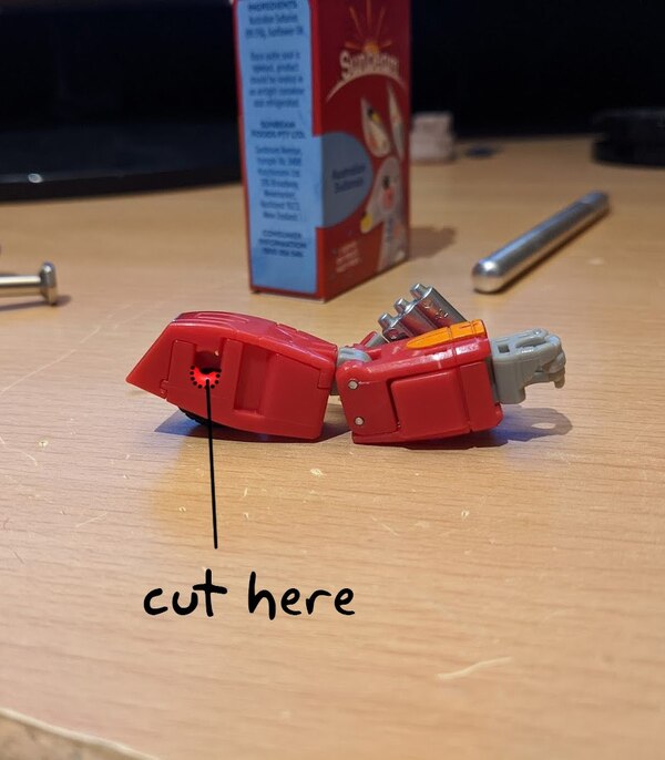 Transformers Studio Series 86 Hot Rod Fender Fix  (2 of 3)